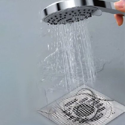 Plasa Autocolanta de Unica Folosinta pentru Canalizare 9cm - 10buc