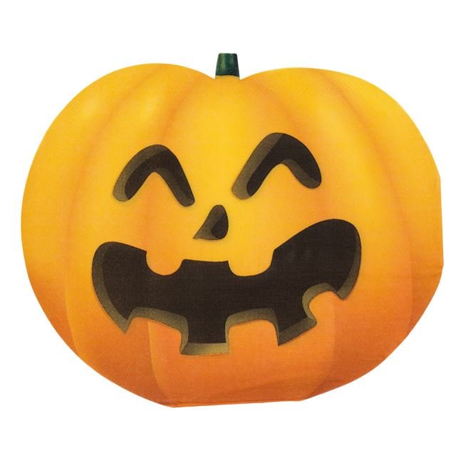 Servetele de Masa in Forma de Dovleac Halloween 33x33cm - 12buc