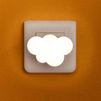 Lampa de Veghe Nor cu Senzor Lumina 0.5W - Alba Calda
