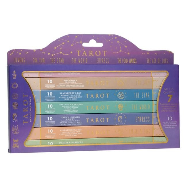 Set Betisoare Parfumate cu 7 Arome Diferite Tarot - 70buc