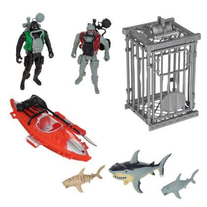 Set cu Scafandri Rechini Cusca & Barca - 7 piese