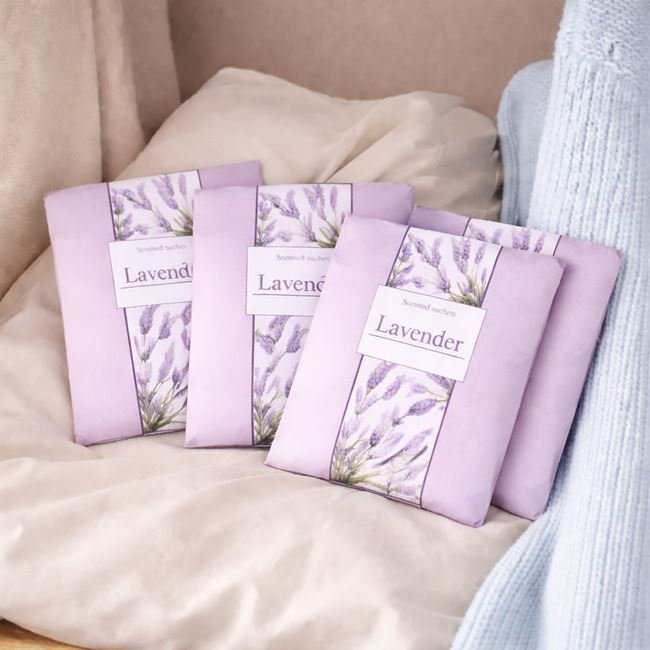 Pliculete Parfumate cu Aroma de Lavanda - 4buc