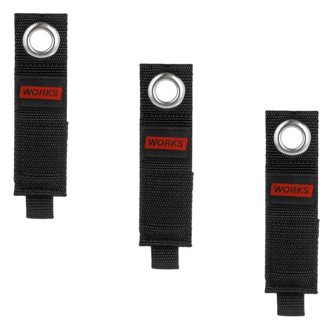 Coliere de Fixare Reutilizabile cu Inel si Scai 14x4cm - 3
