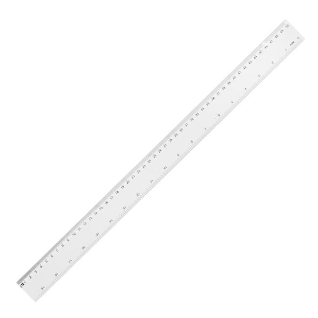 Rigla Transparenta 50cm - Little President