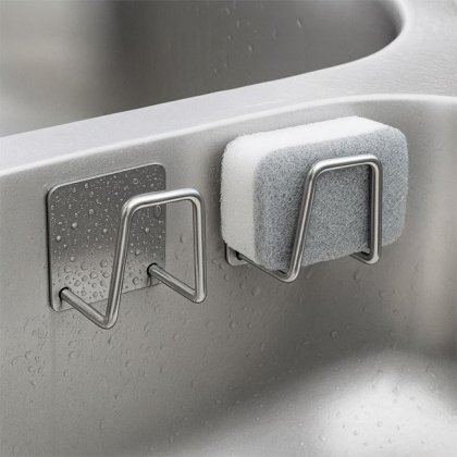 Suport Multifunctional Autocolant din Otel Inoxidabil 5cm