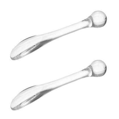 Dispozitiv Transparent pentru Aplicare Crema & Masaj 8cm - 2buc