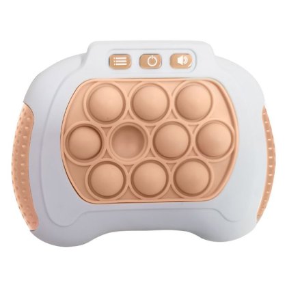 Jucarie Electronica Pop It cu Sunet Alba Bej