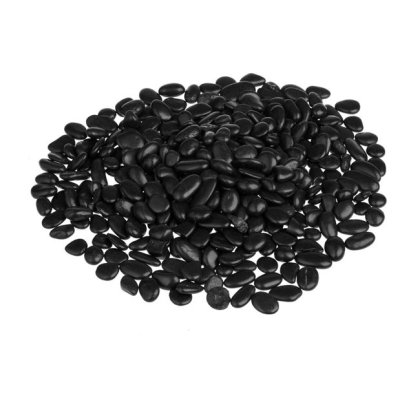 Pietre Decorative Negre Lucioase 15-25mm - 1kg