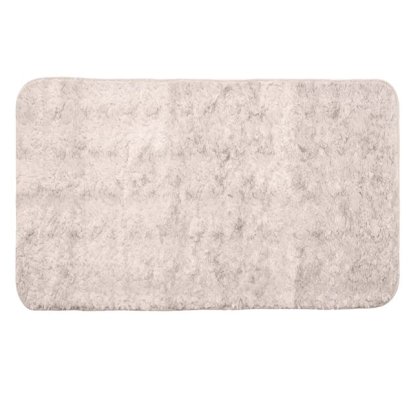 Covoras Decorativ din Imitatie de Blana Bej Ecru 130x90cm