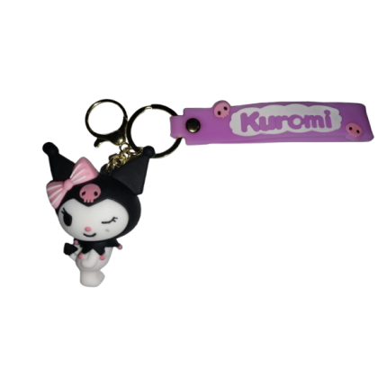 Breloc pentru Chei VICTINY® Ghiozdan, Geanta, Penar, model funda, kuromi, Pentru Copii