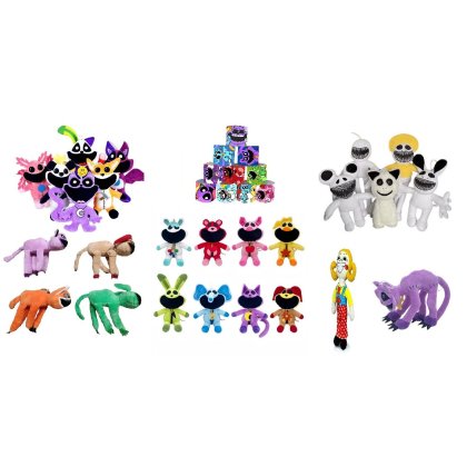 Set 25 jucarii plus the smiling critters VICTINY® multicolor 25cm /12 cm / 29 cm