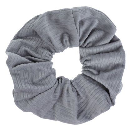 Elastic Par Gri Catifelat Ribbed pentru Femei