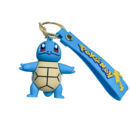 Breloc pentru Chei VICTINY® Ghiozdan, Geanta, Penar, model sqertel, pokemon, Pentru Copii, albastru