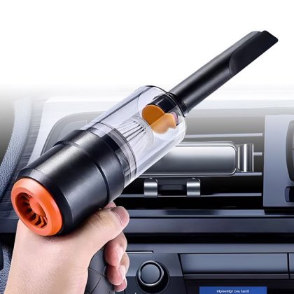 Aspirator Portabil Mini 2 in 1 cu USB 1200MAH