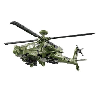 Elicopter Militare Apache cu Sunet & Lumina