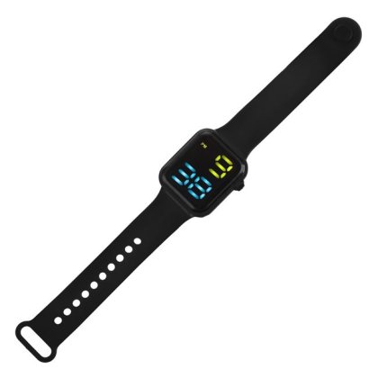 Ceas de Mana LED cu Curea Neagra