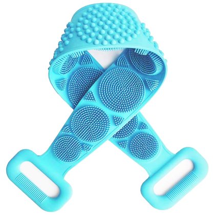 Perie Tip Banda Din Silicon Pentru Spalat Pe Spate cu Maner