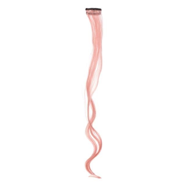 Clama Par cu Suvita Blonda Roz Ondulata pentru Copii 38cm