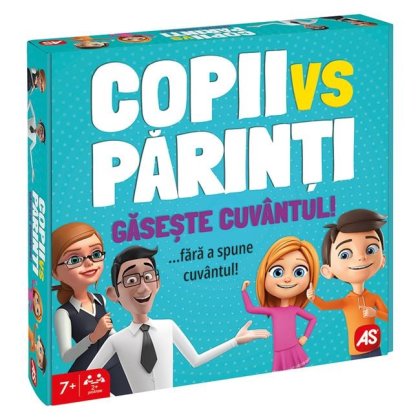 Joc de Societate Copii vs Parinti ”Gaseste Cuvantul” - AS