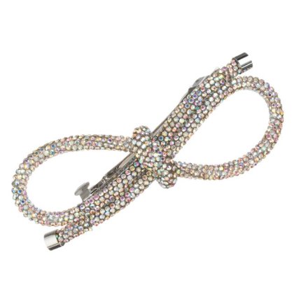 Clama Par Fundita Siret cu Strass Irizat pentru Femei 11cm