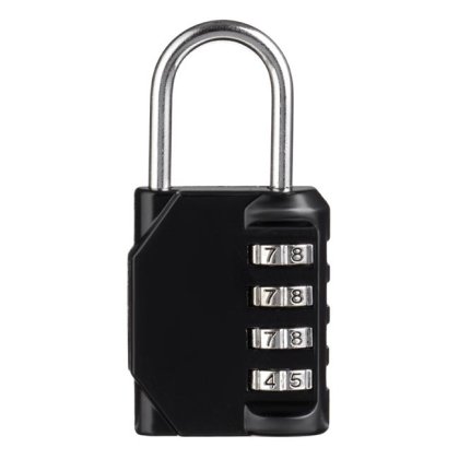 Lacat Negru cu Cifru 40mm