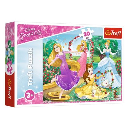 Puzzle 4 Printese Gradina (30 de Piese) - Trefl