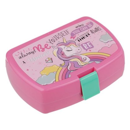 Caserola Roz Unicorn pentru Fete 420ml
