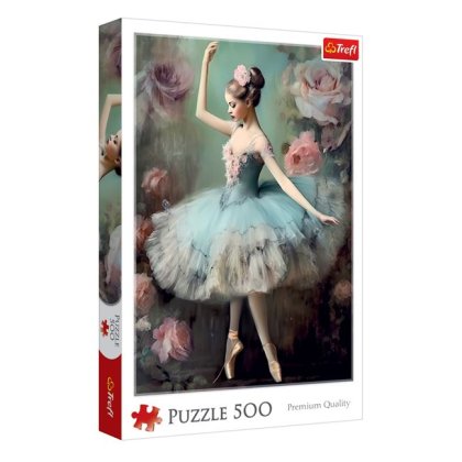 Puzzle Balerina Vintage (500 de piese) - Trefl