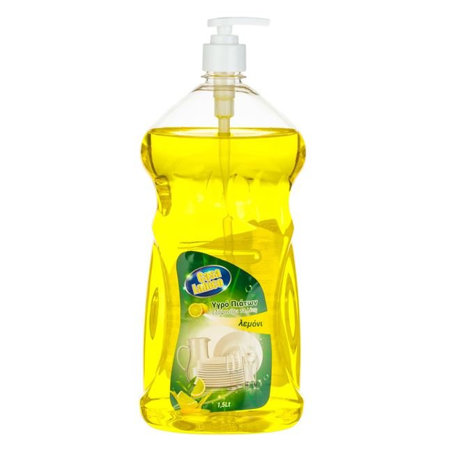 Detergent Lichid de Vase cu Aroma de Lamaie & Pompa Casa Labico - 1.5L
