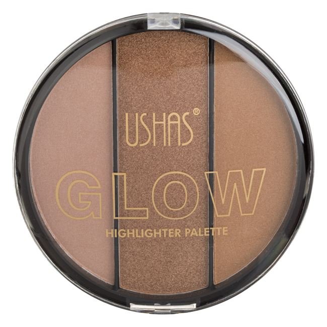 Paleta Pudra Highlighter Tripla Culori Maro 15.2g