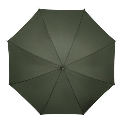 Umbrela de Ploaie Baston cu Deschidere Automata Kaki & Maner Rubber 89cm