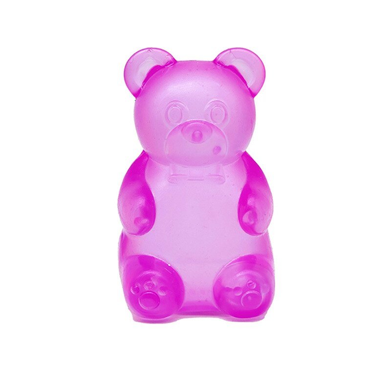 Jucarie interactiva, anti-stres, Candy Bear, violet