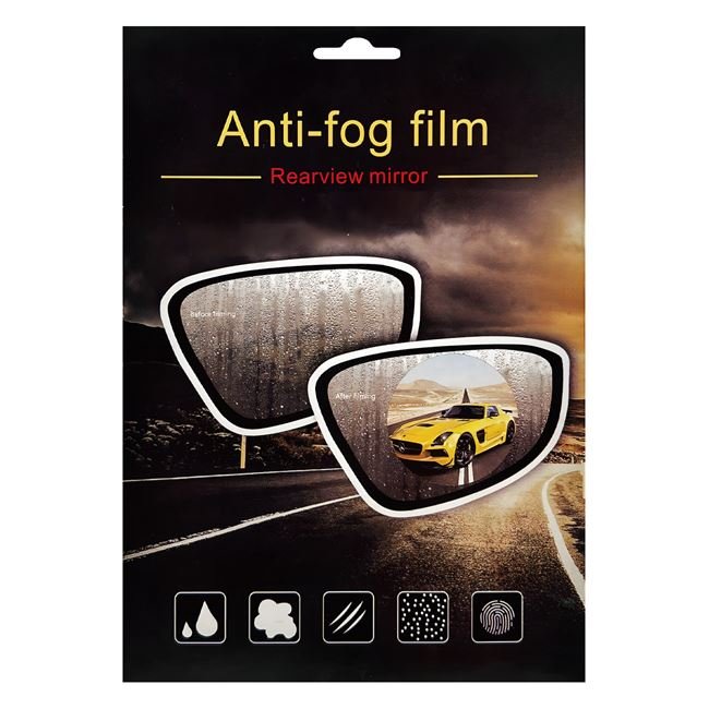 Autocolante Anti Aburire pentru Oglinzi Auto - 2buc
