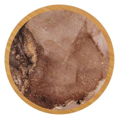 Suport Pahare Rotund Maro Sand din Lemn Ø11cm