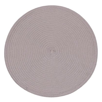 Suport Farfurie Rotunda din PP Taupe Ø38cm
