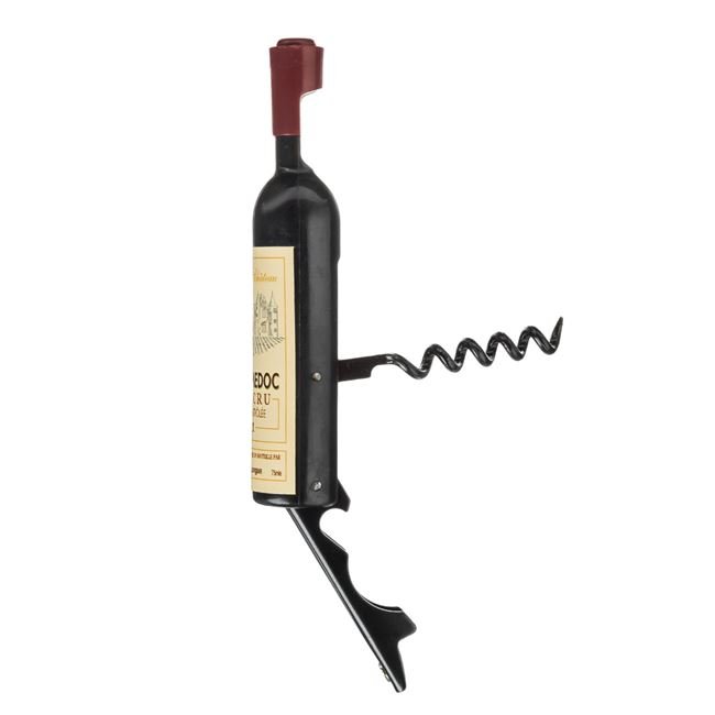 Deschizator Tirbuson in Forma de Sticla de Vin 12cm