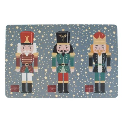 Suport Farfurie de Craciun cu Model Spargatorul de Nuci 43.5x28.5cm