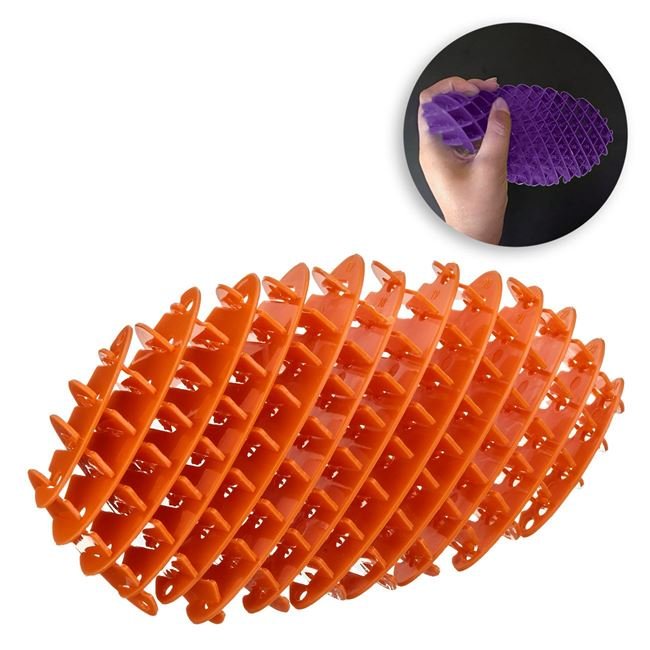 Jucarie Fidget Worm Colorat 10-24cm