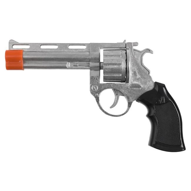 Pistol Jucarie Magnum 12 Gloante cu Sunet Realist