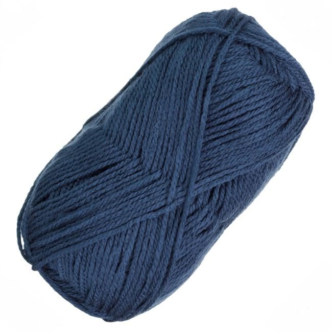Fir de Tricotat Acrilic Albastru 100g