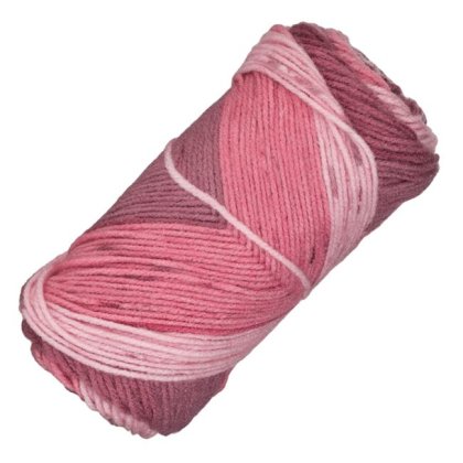 Fir de Tricotat Acrilic Bicolor Roz Somon 100g