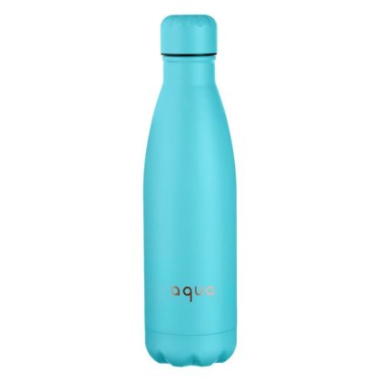 Sticla Izoterma Bleu Mat Imprimeu Aqua 500ml