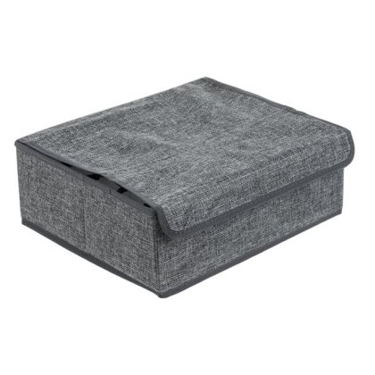 Organizator Gri cu 16 Compartimente & Capac pentru Sertar 35x30x12.5cm