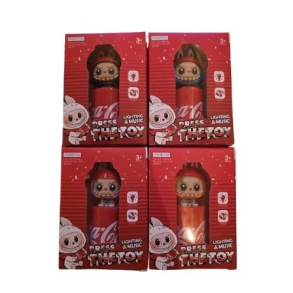 Cutie surpriza Figurina Breloc VICTINY cu sunete 5.5 cm, multicolor