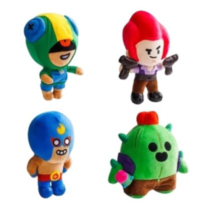 Set 5 jucarii brawl stars plus VICTINY® 25 / 30 cm