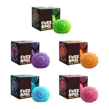 Jucarie squeeze, VICTINY® model Model FUZZ BALL, Antistres, CULOARE RANDOM