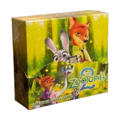 Set 288 cartonase educative multicolor, Victiny, Zootopia 2, carton, pentru 3 ani