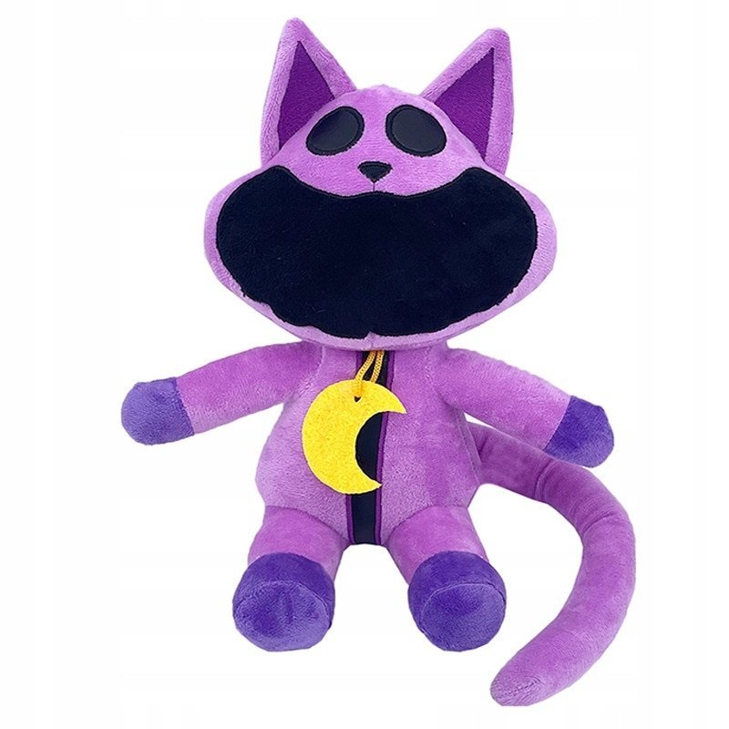 Jucarie de plus, CatNap, The Smiling Critters, Creaturi Zambitoare, Mov, Dimensiune 50 cm, Poppy Playtime