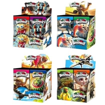 Set 360 cartonase italian brain rot VICTINY® multicol