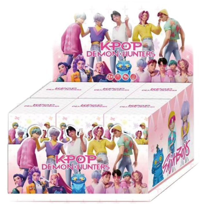 Set figurine Saja Boys K Pop Demon Hunter 10x9cm